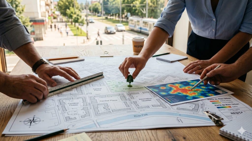 CPTED guide ebook cover showing Safety Starts with Design and ISO 22341 principles for building safer spaces